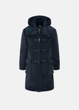 Children's Corduroy Duffle Coat Navy