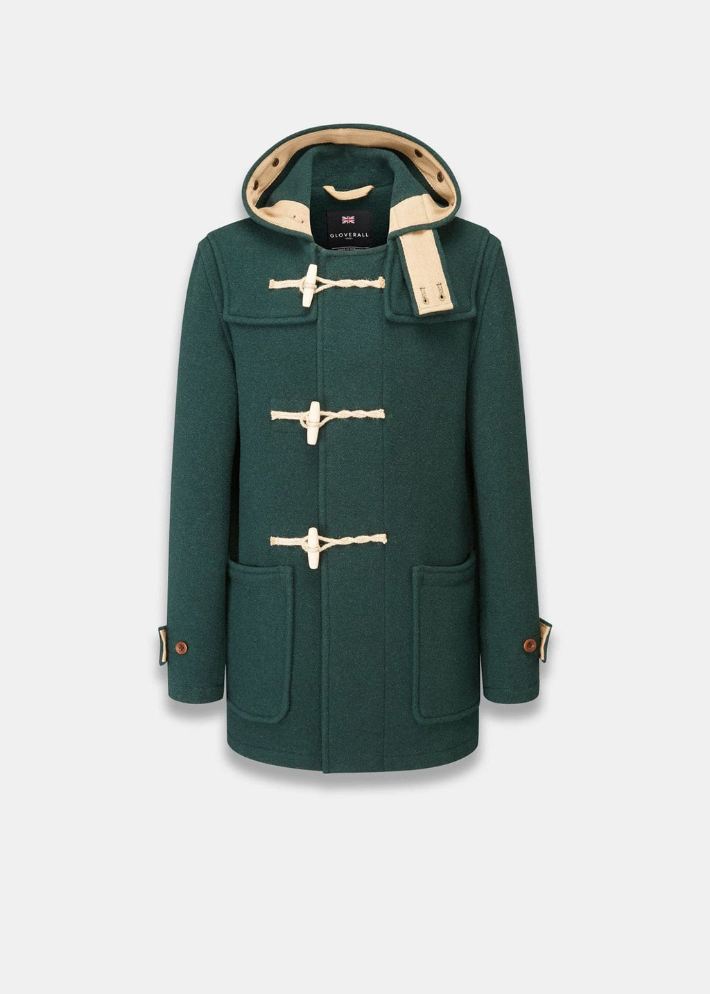 Mid Monty Duffle Coat Pine Green – Gloverall