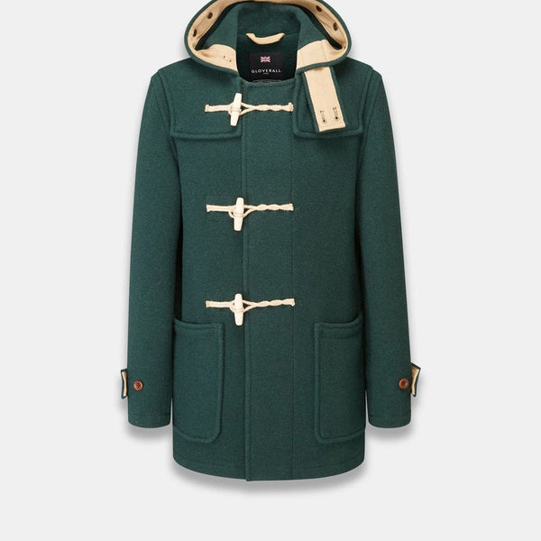 Mid Monty Duffle Coat Pine Green – Gloverall