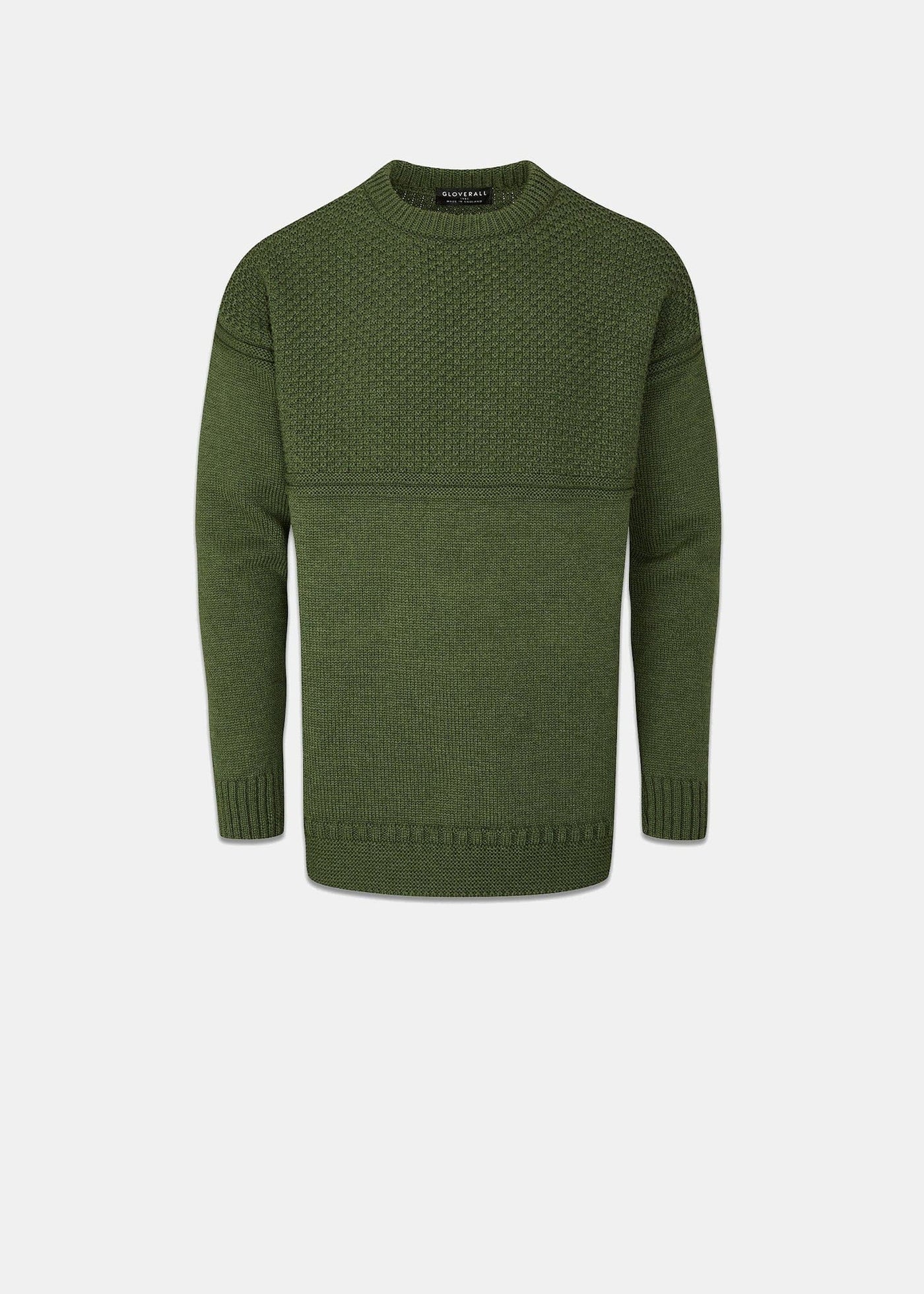 Cable-knit wool sweater in grey - Loewe | Mytheresa