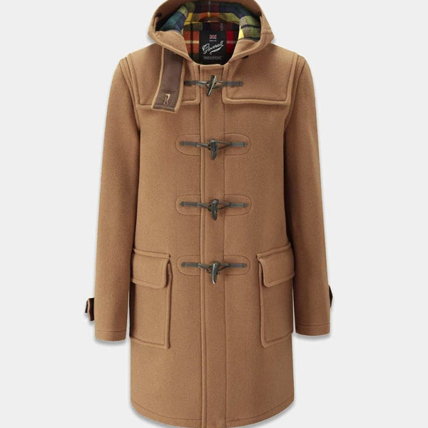 Morris Duffle Coat Camel Buchanan – Gloverall