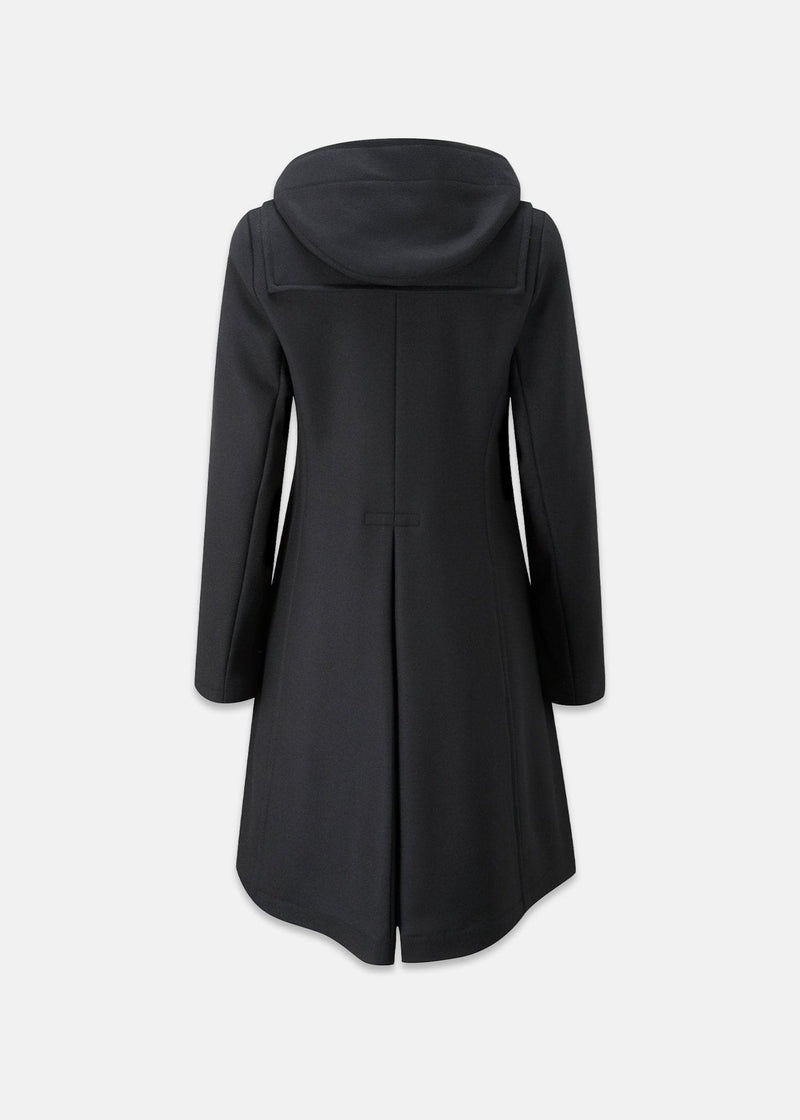 Swing Duffle Coat Black