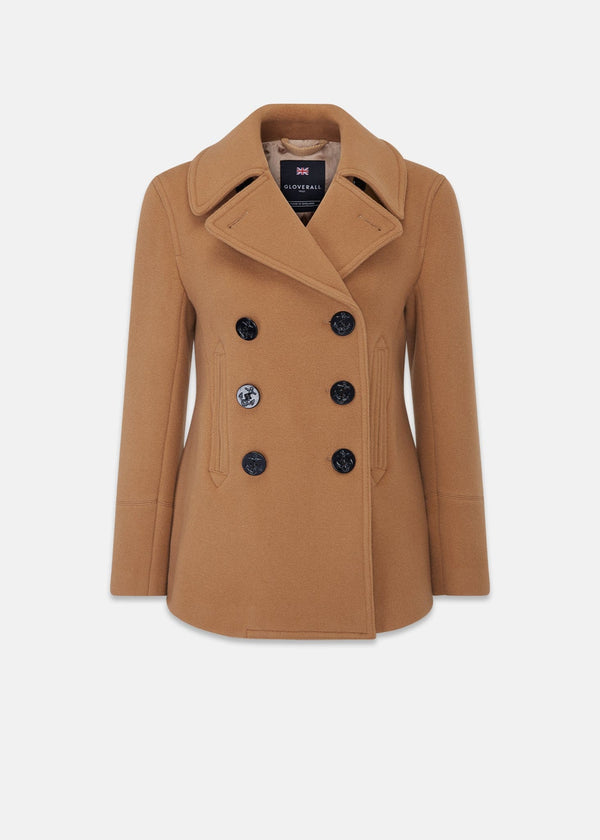 Camel colored peacoat womens best sale