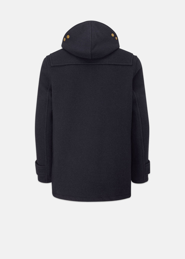 Mid Monty Duffle Coat Navy Black Webbing