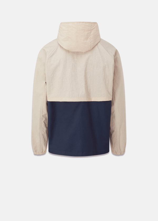 Les Basics X Gloverall Le Short Hooded Jacket Navy