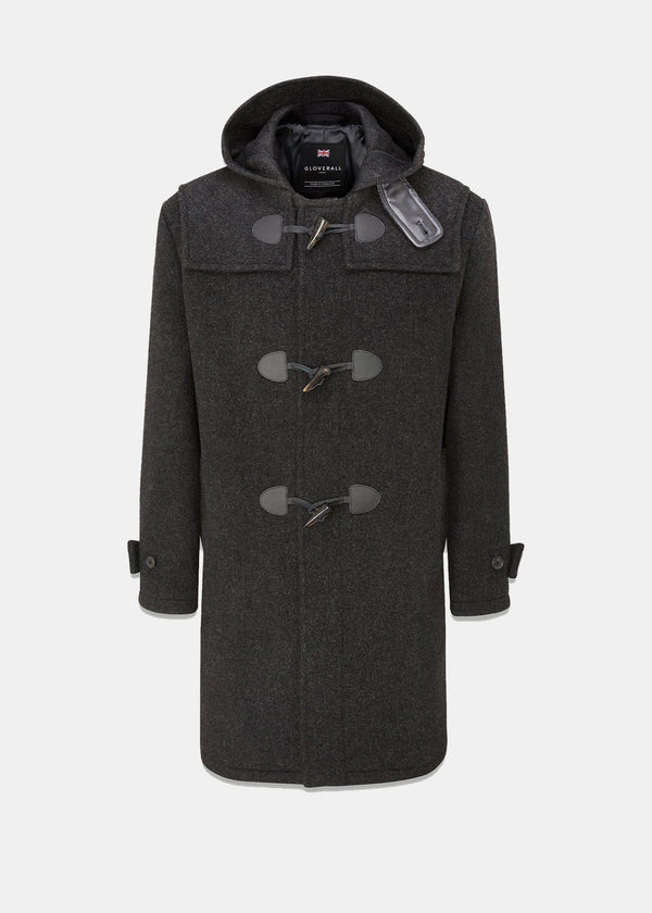 Drake Duffle Coat Charcoal
