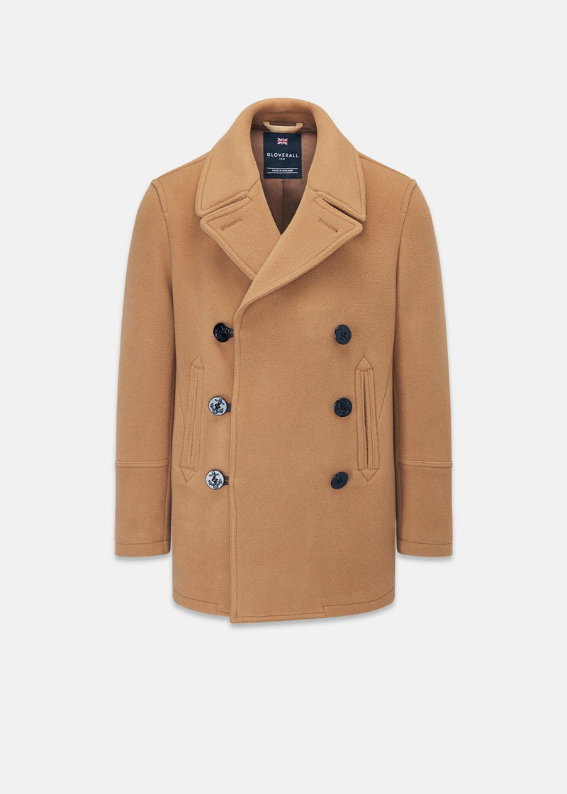 Pea coat tan hotsell