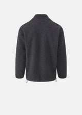 Somerset Zip Fleece Charcoal