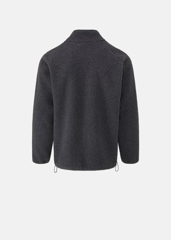 Somerset Zip Fleece Charcoal