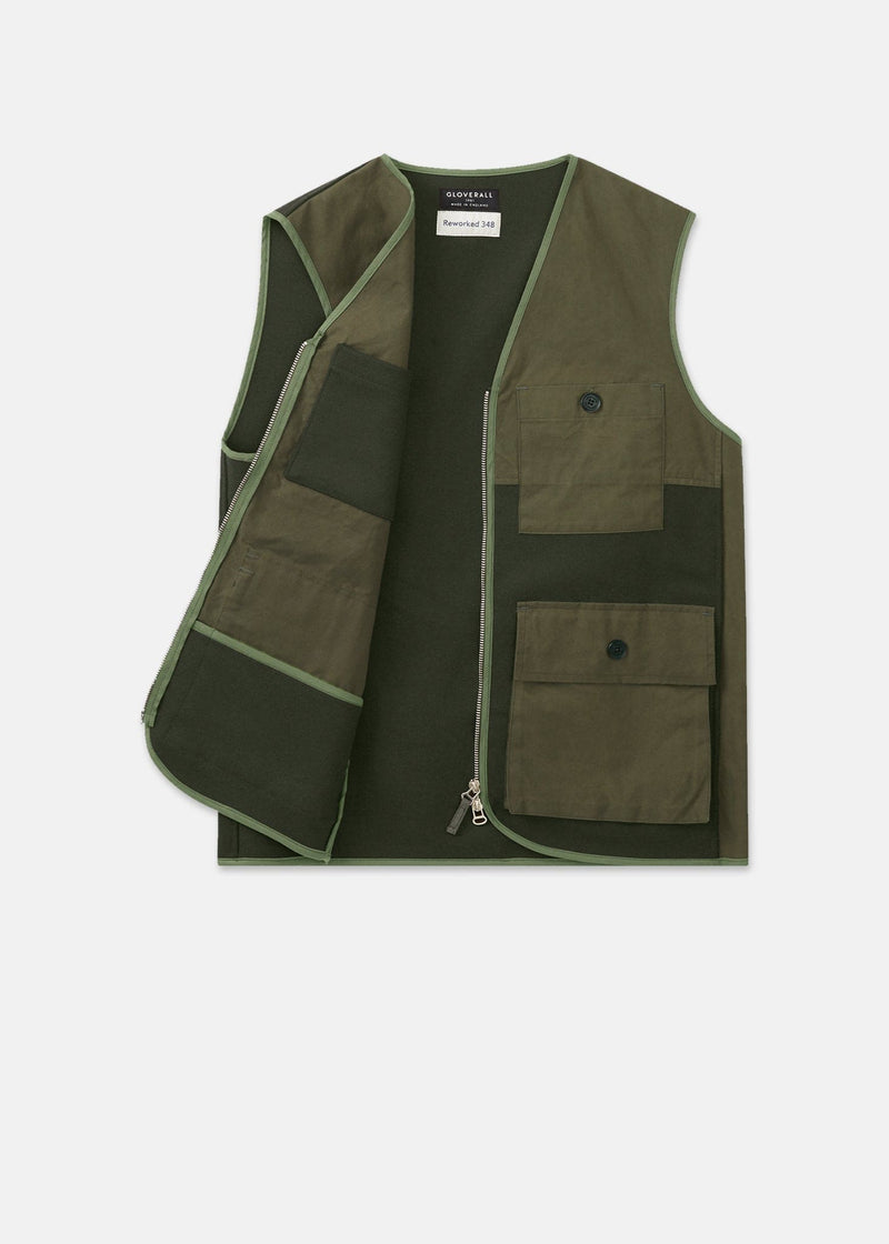 Renewed Serviceman Vest Khaki