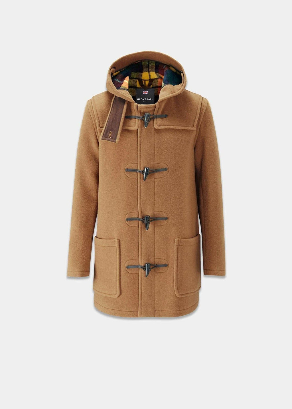 Mid Length Duffle Coat Camel Buchanan – Gloverall