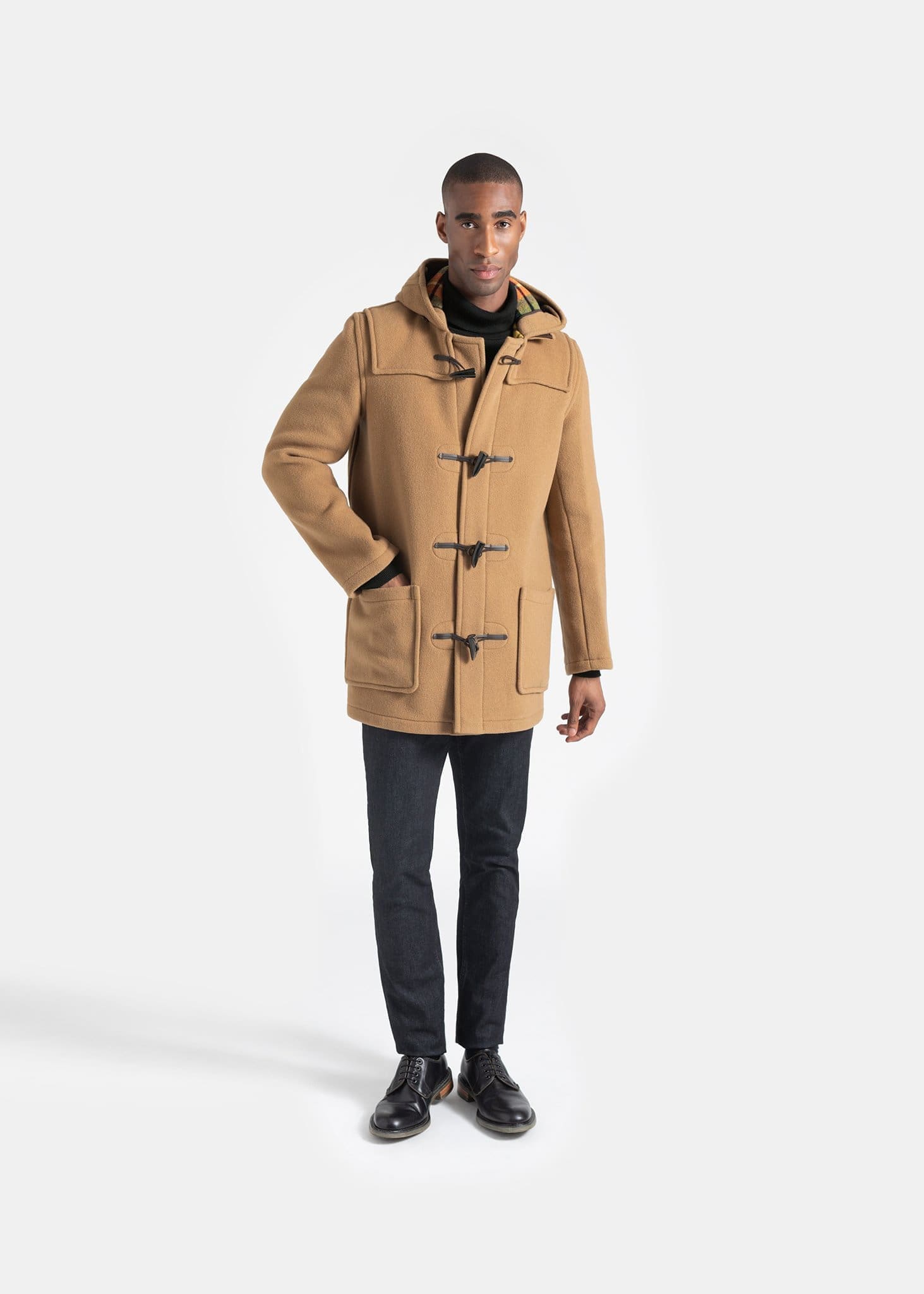 Full length duffle coat online