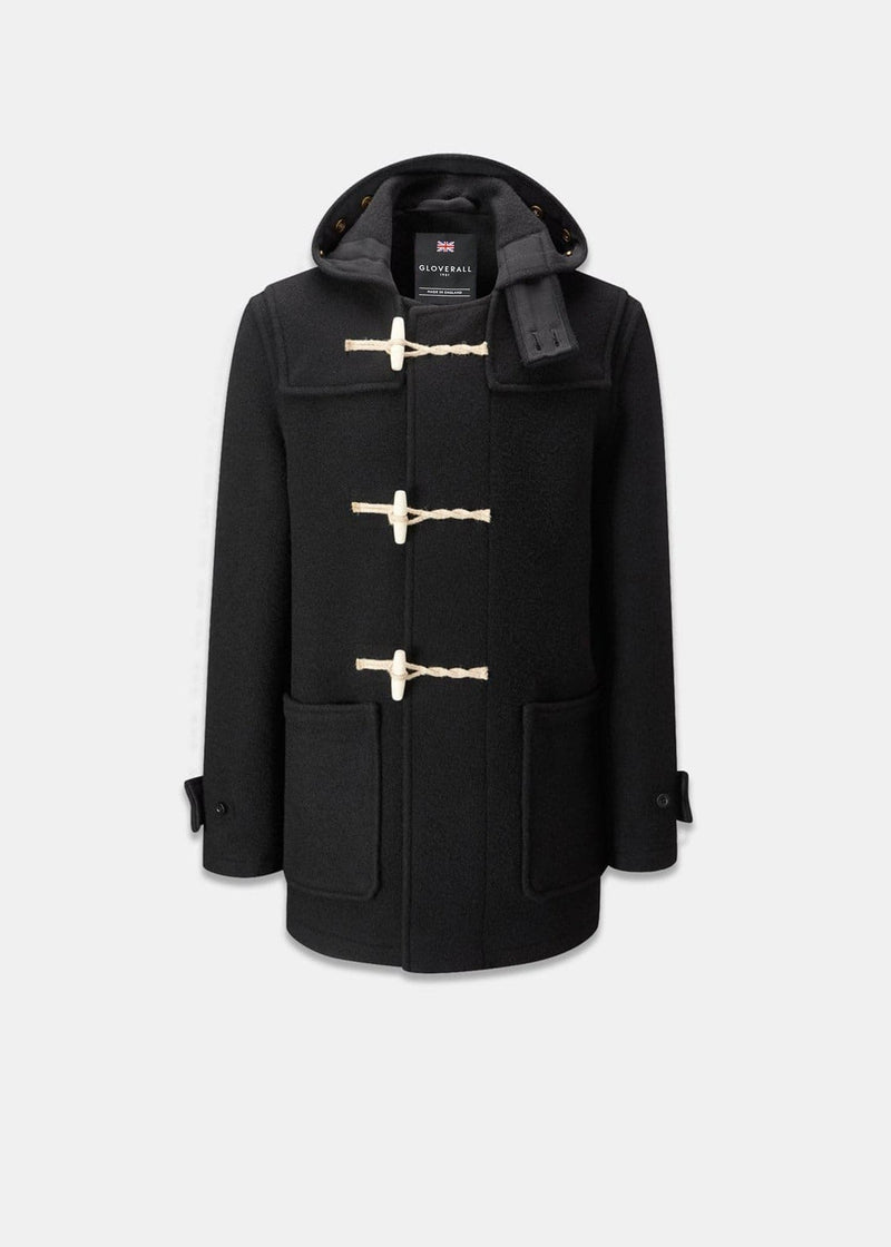 Mid Monty Duffle Coat Black