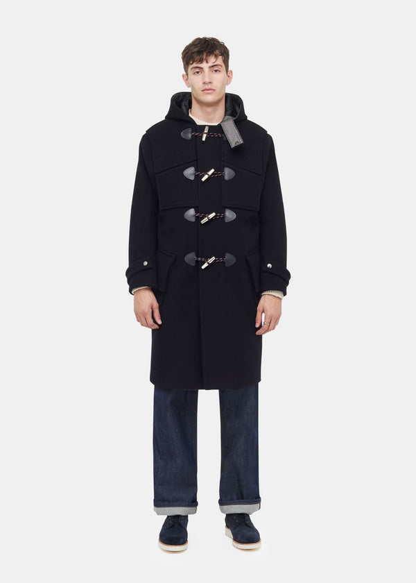 Nicomede X Gloverall 5248 Duffle Coat - Duffle Coat MS5248TM / BLACK / XS