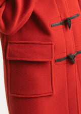 Women's Original Duffle Coat Red Thomson
