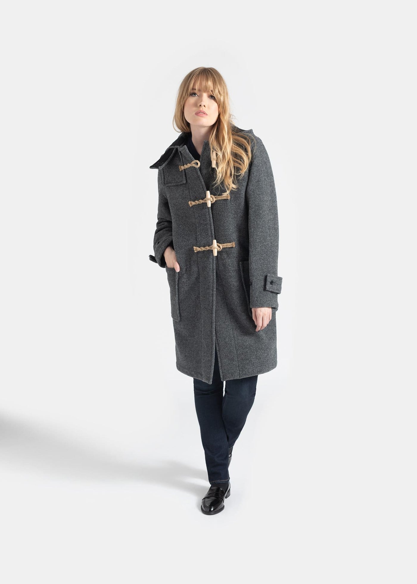 Women s Original Monty Duffle Coat Grey Gloverall
