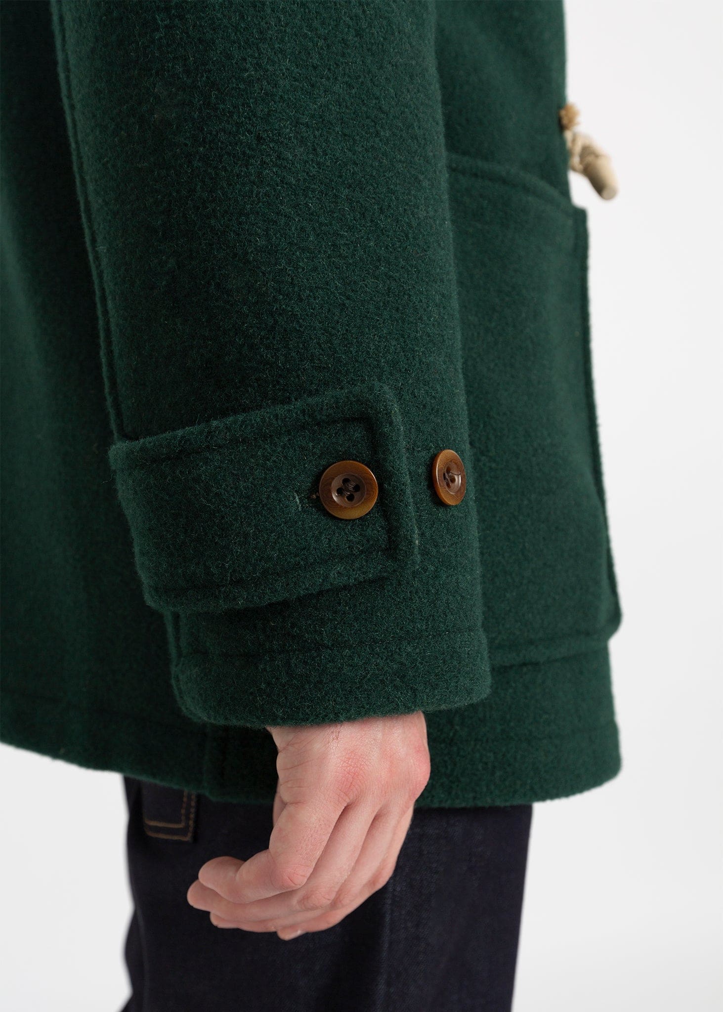 Mid Monty Duffle Coat Pine Green – Gloverall