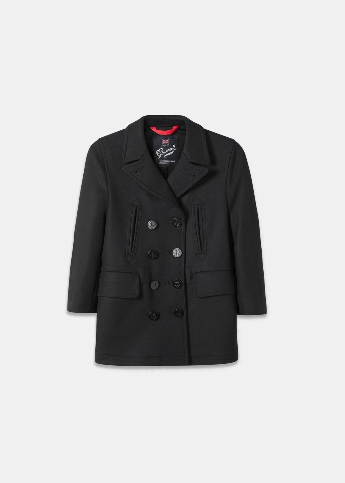 Peacoat Tagged pea coat Gloverall