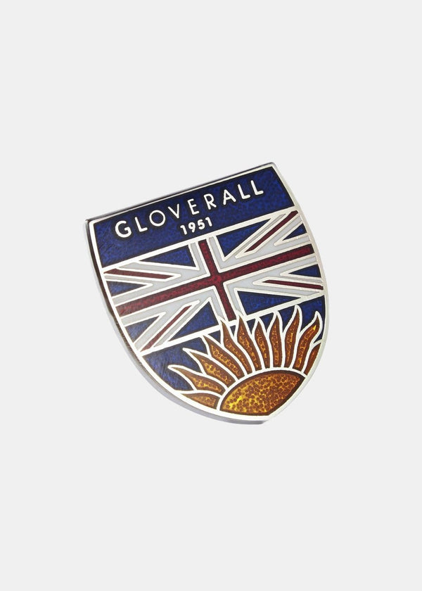 Gloverall Shield Lapel Pin Badge XPIN03 / MULTI / ONE